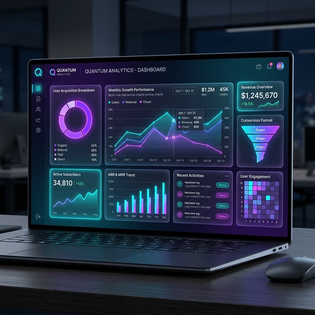 Analytics & Metrics Dashboard