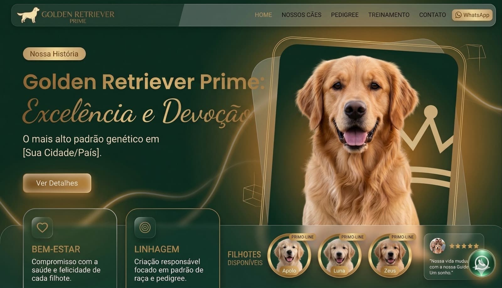 Golden Retriever Prime